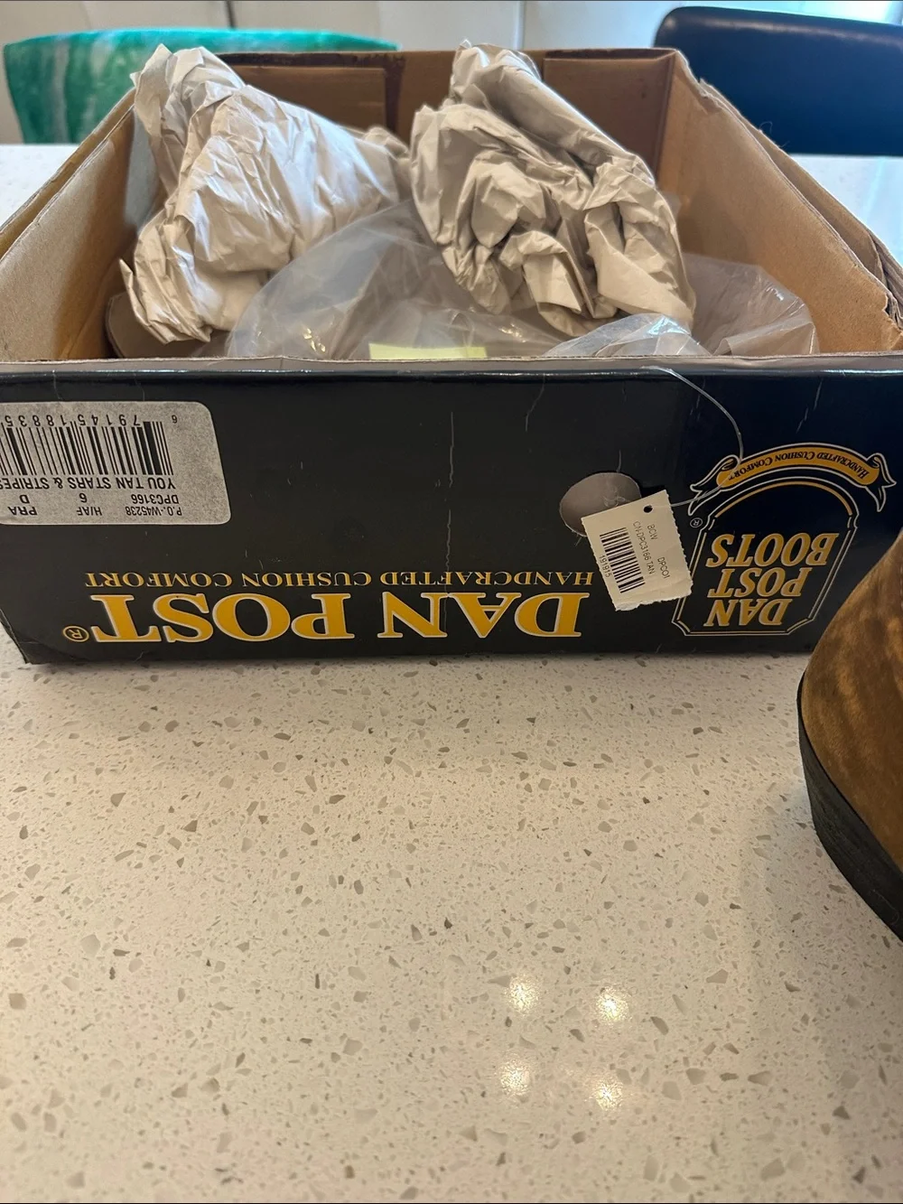 Dan Post American Flag NWT&Box